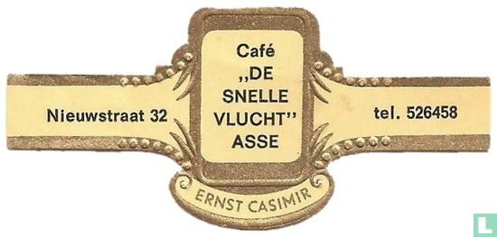 Café "De Snelle Vlucht" Asse - Nieuwstraat 32 - tel. 526458 - Afbeelding 1
