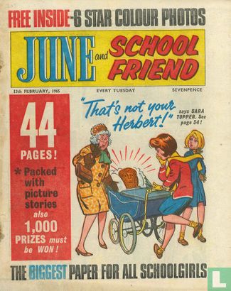 June and School Friend - Bild 1