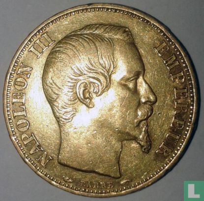 Frankrijk 20 francs 1853 - Afbeelding 2