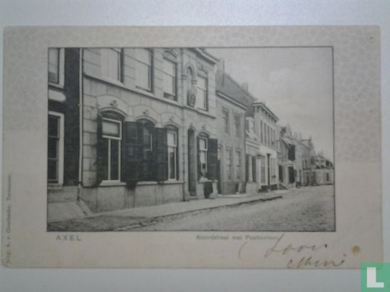 Axel, Noordstraat met Postkantoor - Bild 1