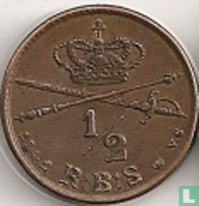 Dänemark ½ Rigsbankskilling 1842 - Bild 1