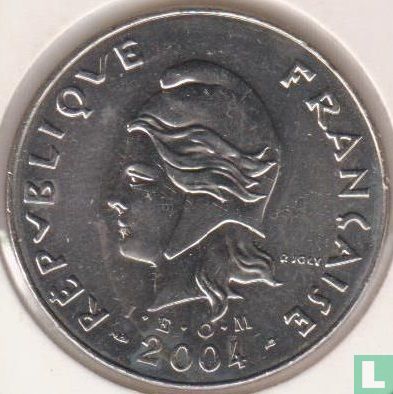 Neukaledonien 50 Franc 2004 - Bild 1