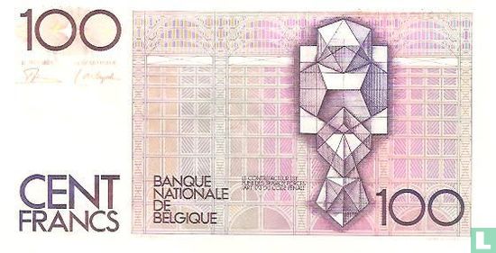 België 100 frank 1982 (Dasin & de Strijcker) - Afbeelding 2