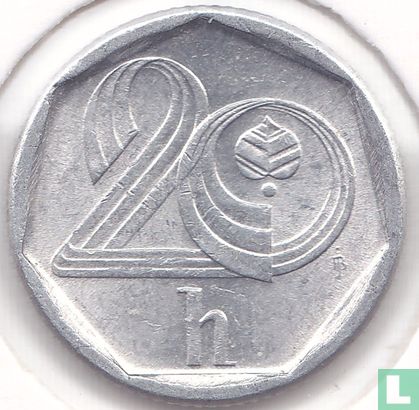 Tschechische Republik 20 Haleru 1995 (b) - Bild 2