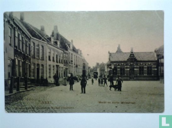 Axel.Markt en Korte Weststraat. - Image 1