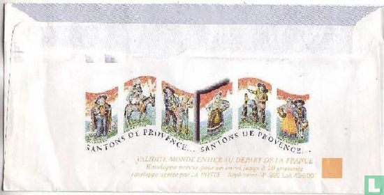Santon - Postwaardestukken - Poissonière - Afbeelding 2