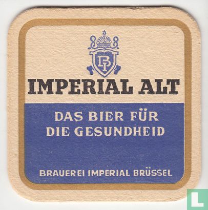 Imperial Alt , das bier für die gesundheid