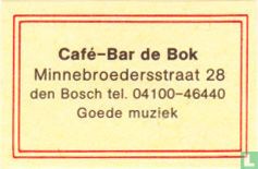 Café-Bar de Bok