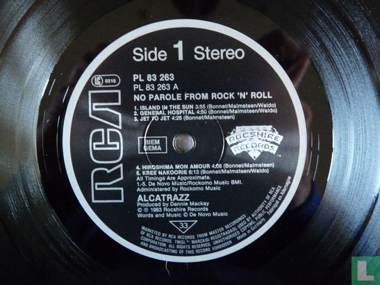 "No parole from rock 'n' roll" - Afbeelding 3