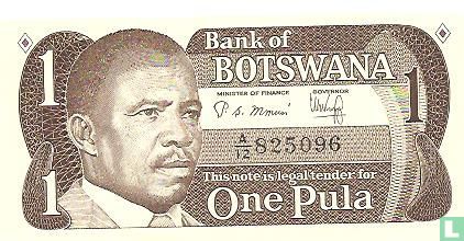 Botswana 1 Pula ND (1983) - Afbeelding 1