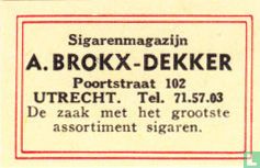 Sigarenmagazijn A. Brokx-Dekker