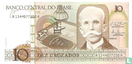 Brésil 10 cruzados - Image 1