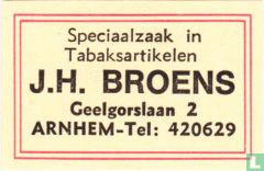 Tabaksartikelen J.H. Broens