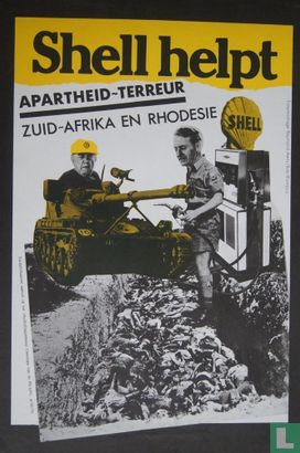 SHELL HELPT apartheid en terreur - Afbeelding 1