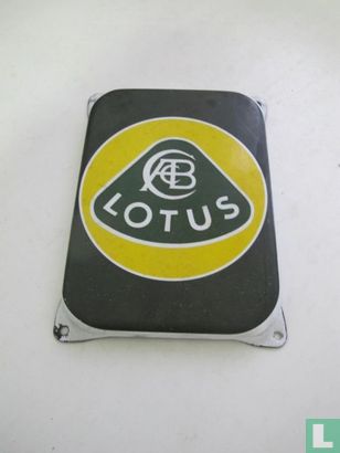 Emaille bord - Lotus
