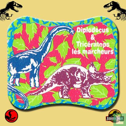 Diplodocus & Tricératops les marcheurs - Afbeelding 1