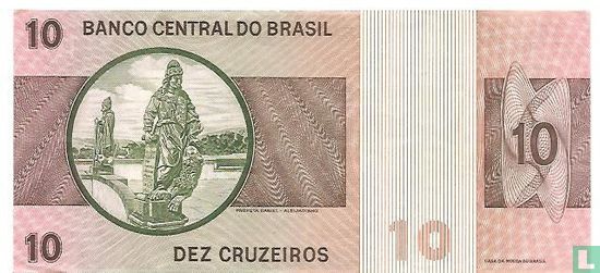 Brésil 10 cruzeiros - Image 2