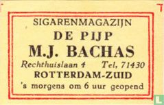 Sigarenmagazijn M.J. Bachas