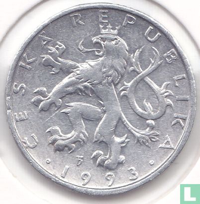 Tsjechië 50 haleru 1993 (b) - Afbeelding 1