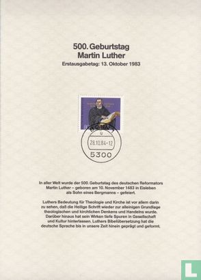 500th anniversary of Martin Luther