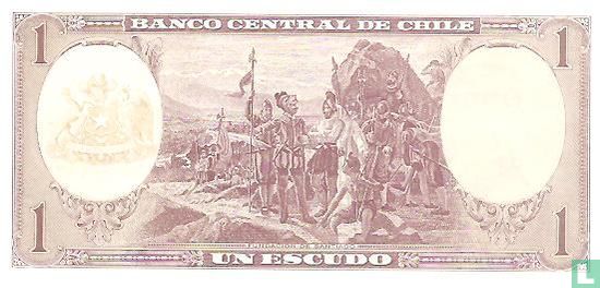 Chili 1 Escudo ND (1964) - Image 2