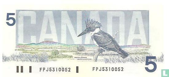 Canada 5 dollar - Afbeelding 2