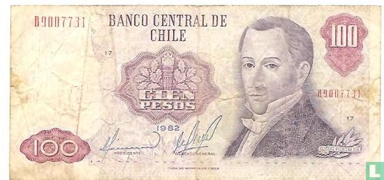 Chile 100 Pesos 1982 - Image 1