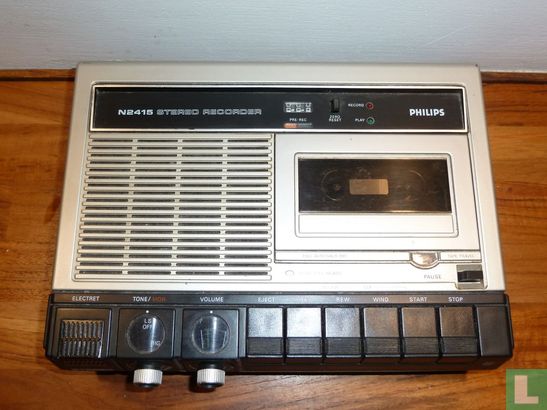 Philips N2415 Cassette Recorder - Image 2