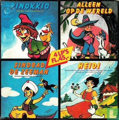 Heidi, Alleen op de wereld, Pinokkio en Sinbad de Zeeman - Image 1