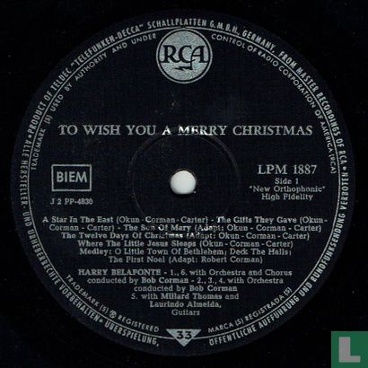 To wish you a merry Christmas - Image 3