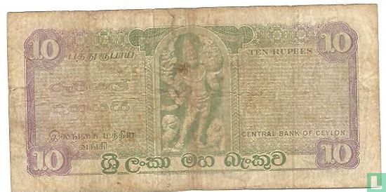 Ceylon 10 rupees - Afbeelding 2