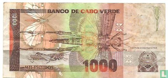 Cape Verde 1,000 Escudos 1989 - Image 2