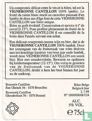 Cantillon Vigneronne - Afbeelding 2