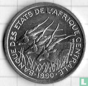 États d'Afrique centrale 1 franc 1990 - Image 1