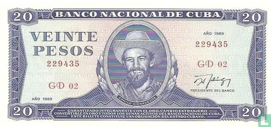Cuba 20 pesos - Image 1