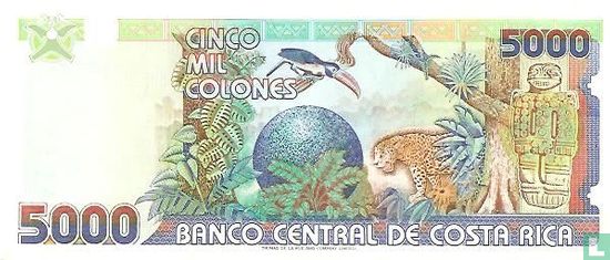 Costa Rica 5000 Colones - Bild 2