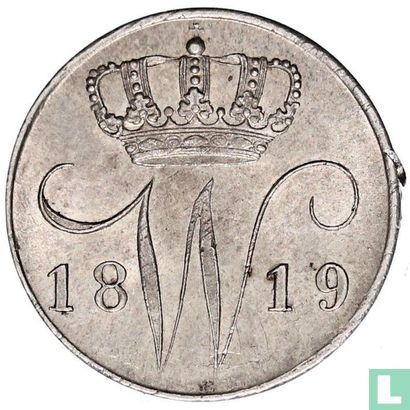 Niederlande 5 Cent 1819 - Bild 1