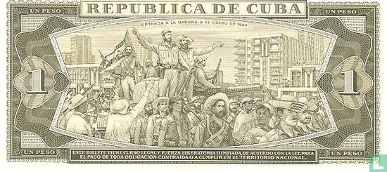 Cuba 1 peso "specimen" 1970 - Afbeelding 2