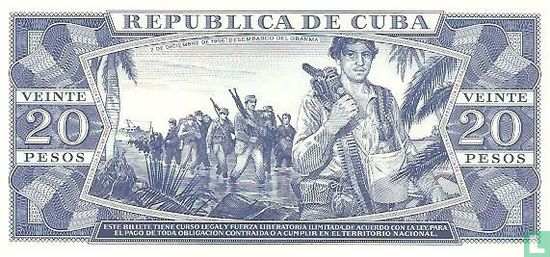 Kuba 20 Pesos  - Bild 2