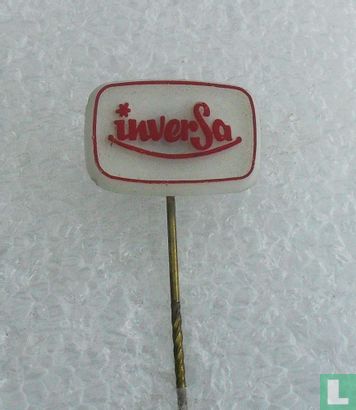 Inversa [rood op wit]