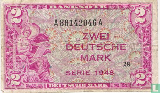 Bondsrepubliek, 2 Mark 1948 - Afbeelding 1