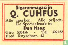 Sigarenmagazijn Q. Cuhfus