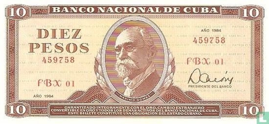 Cuba 10 pesos  - Afbeelding 1