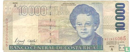 Costa Rica 10.000 Colones - Afbeelding 1