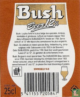 Bush Beer 12% - Bild 2