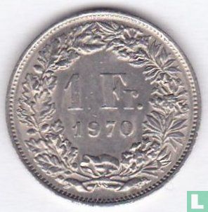 Suisse 1 franc 1970 - Image 1