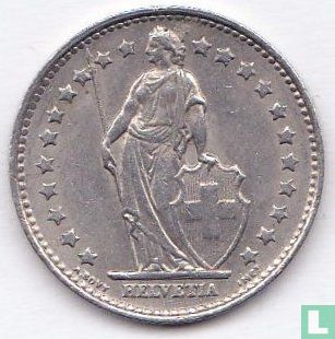Zwitserland 1 franc 1970 - Afbeelding 2