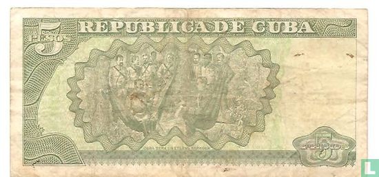 Cuba 5 pesos - Image 2