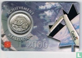 Canada 25 cents 2000 (coincard) "Achievement" - Image 1