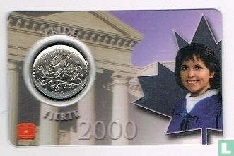 Canada 25 cents 2000 (coincard) "Pride" - Afbeelding 1